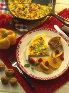 Leichte Walnuss-Frittata