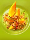 Geschmorter K�rbis mit Waln�ssen