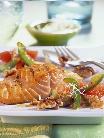 Gegrillter Lachs mit Pink-Grapefruit und Waln�ssen