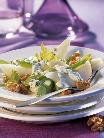 Birnen-Walnuss-Salat mit Blauschimmelk�se