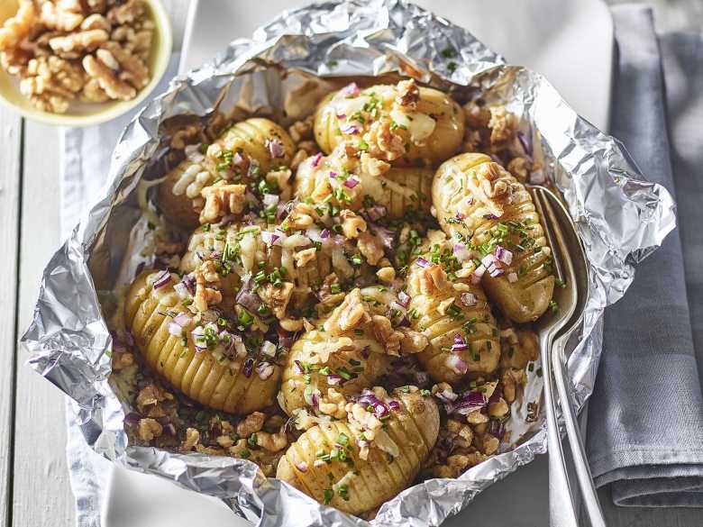 Hasselback Kartoffeln