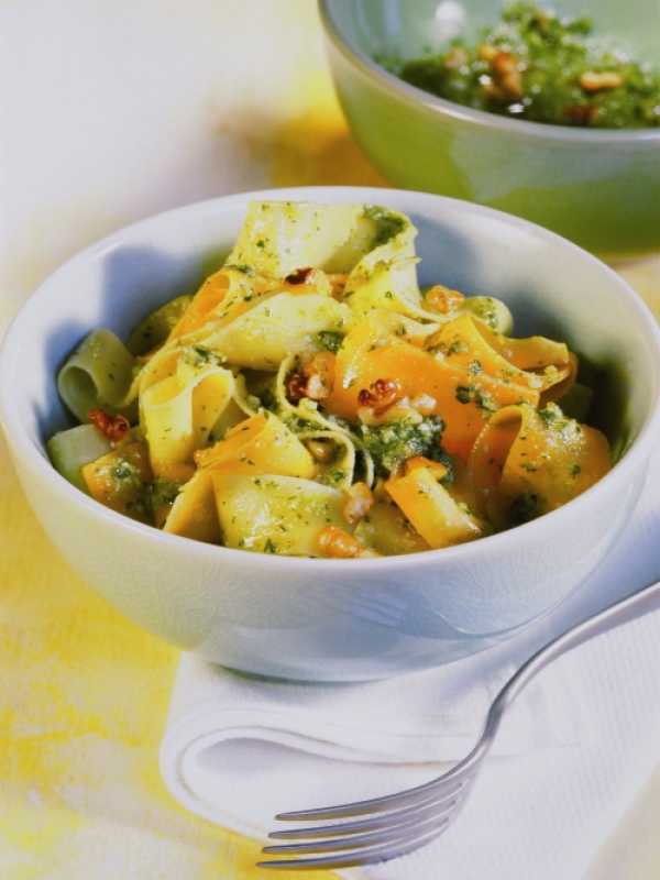 Pappardelle mit Walnuss-Pesto