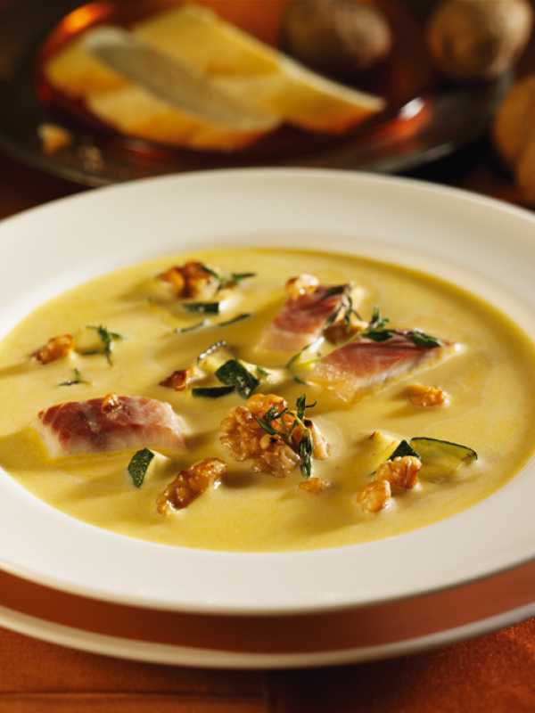 Linsen-Curry-Creme-Suppe