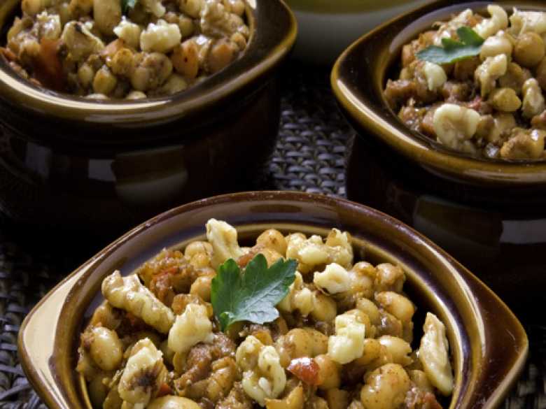 Baked Beans mit Walnüssen