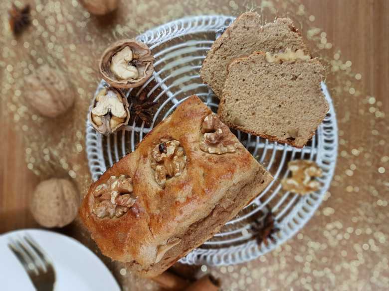 Bananen Walnuss Zimtkuchen