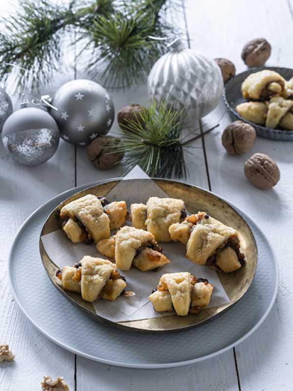 Kalifornischer Weihnachtsrugelach