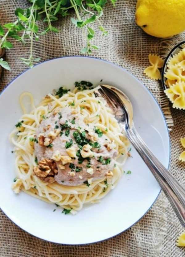 Cremige Walnuss-Pasta