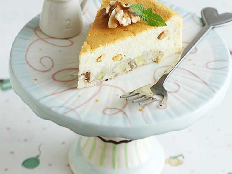 Kalifornische Walnuss-Bananen-Torte
