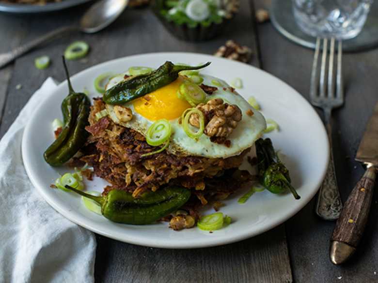 Kartoffel-Walnuss-Rösti