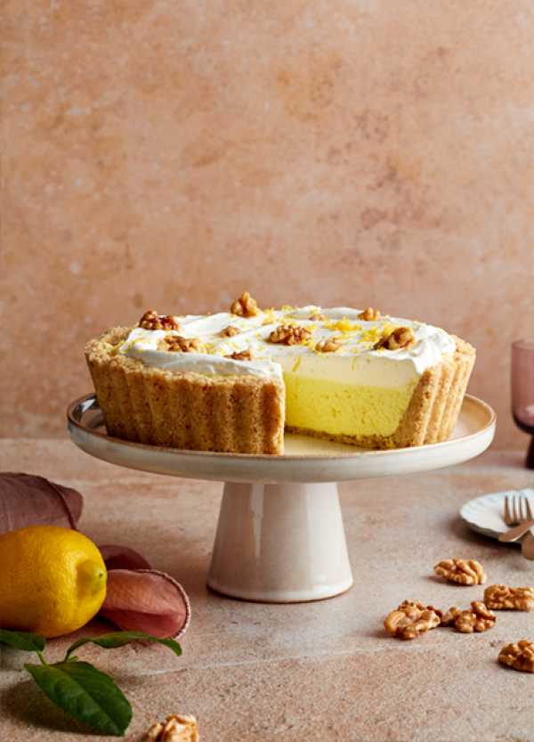 Lemon Walnut Pie