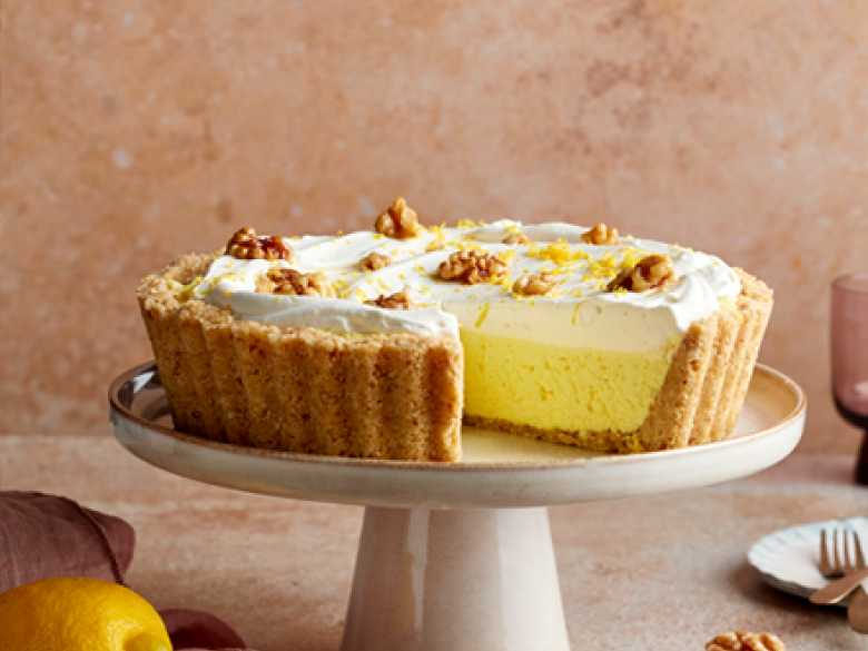 Lemon Walnut Pie