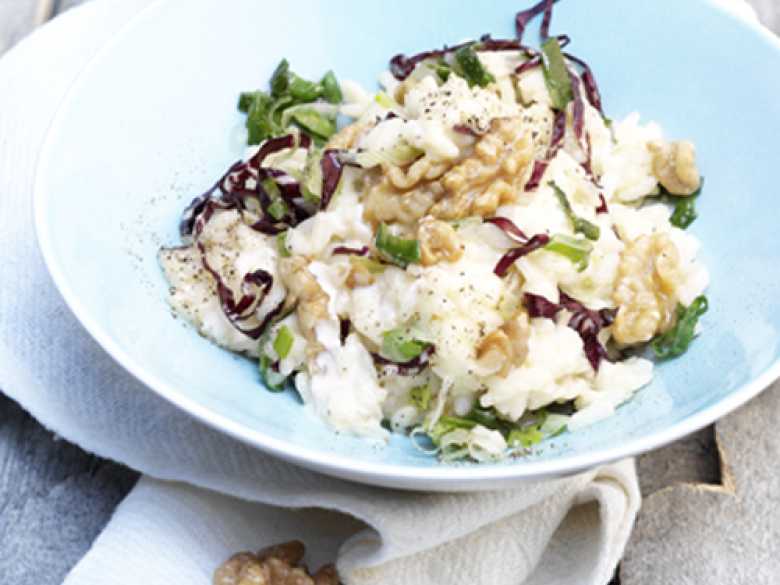 Walnuss-Radicchio-Risotto 